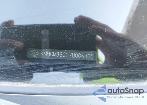 2007 Hyundai Accent Gs z USA, uszkodzony, nr VIN KMHCM36C27U006305